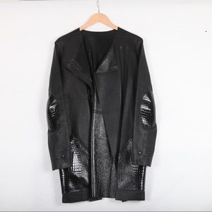 Alexander Wang Leather Coat sz4